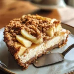 Apple Crumble Cheesecake