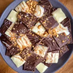 Bruchschokolade zu Weihnachten selber machen (im Backofen)