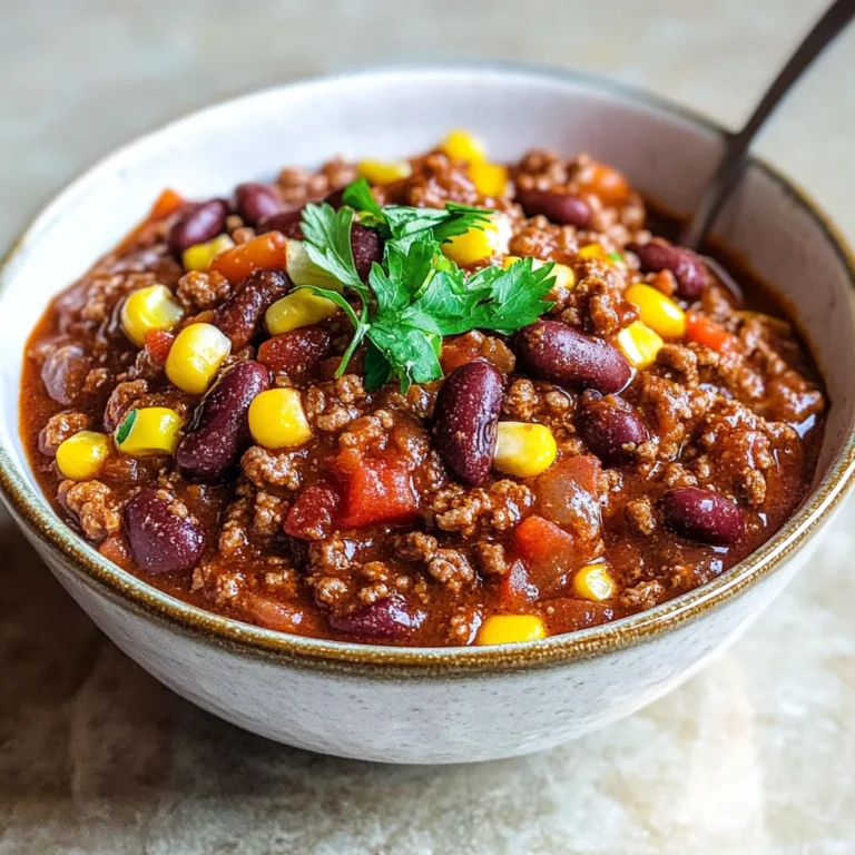 Chili con Carne mit Schokolade