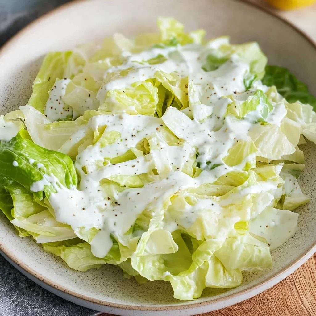 Eisbergsalat-Dressing