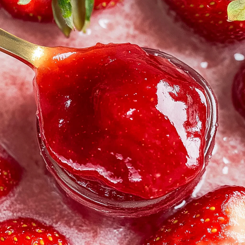Erdbeermarmelade