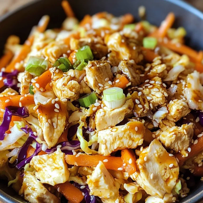 Gesunde Egg Roll in a Bowl