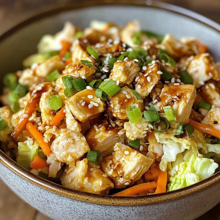 Gesunde Egg Roll in a Bowl