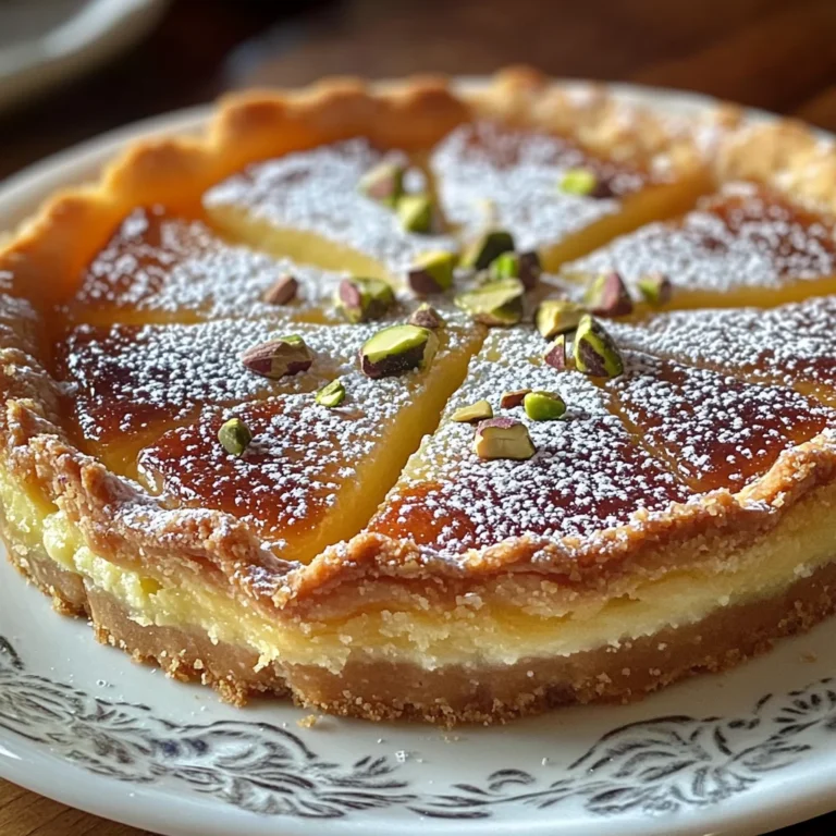Griechische Pudding-Tarte
