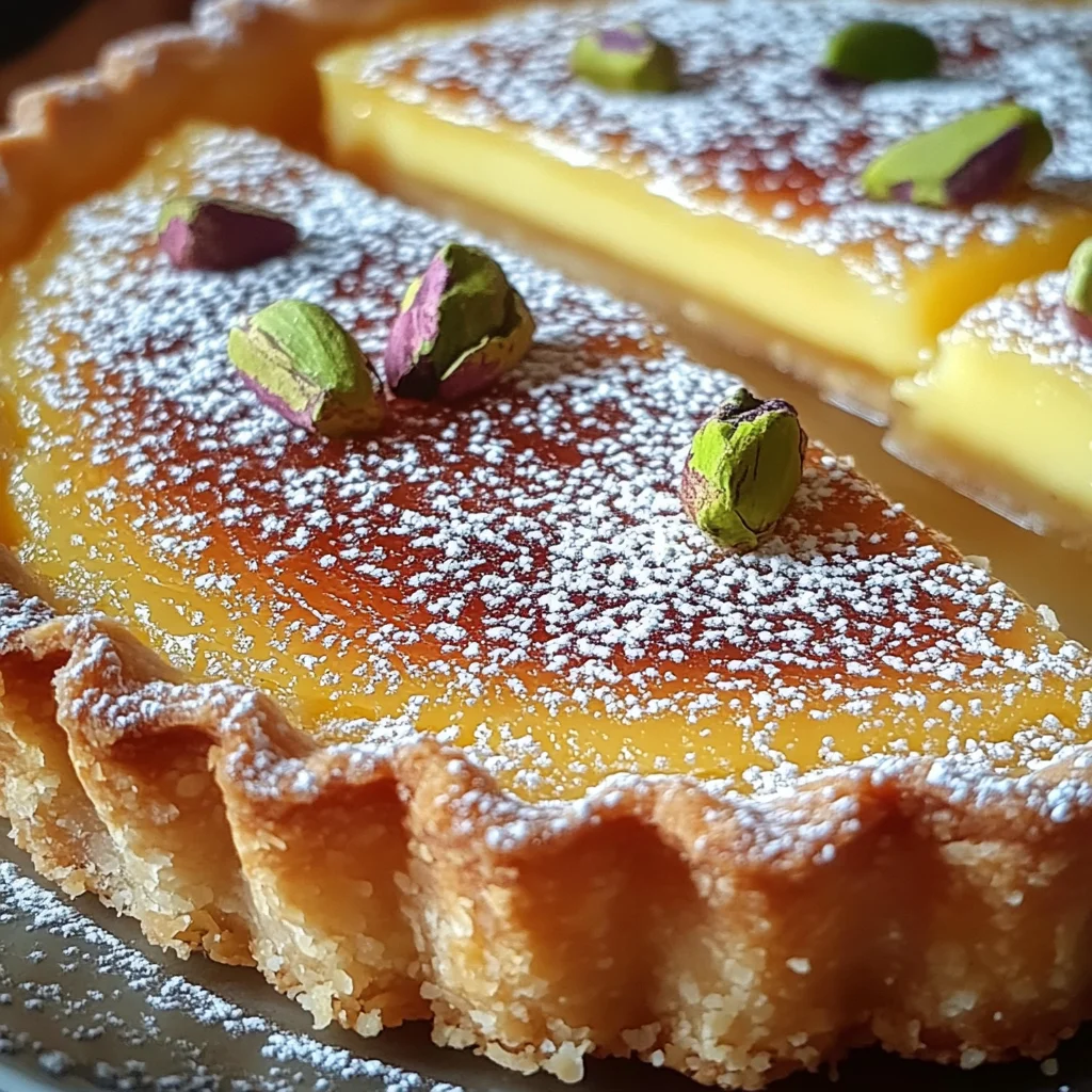 Griechische Pudding-Tarte