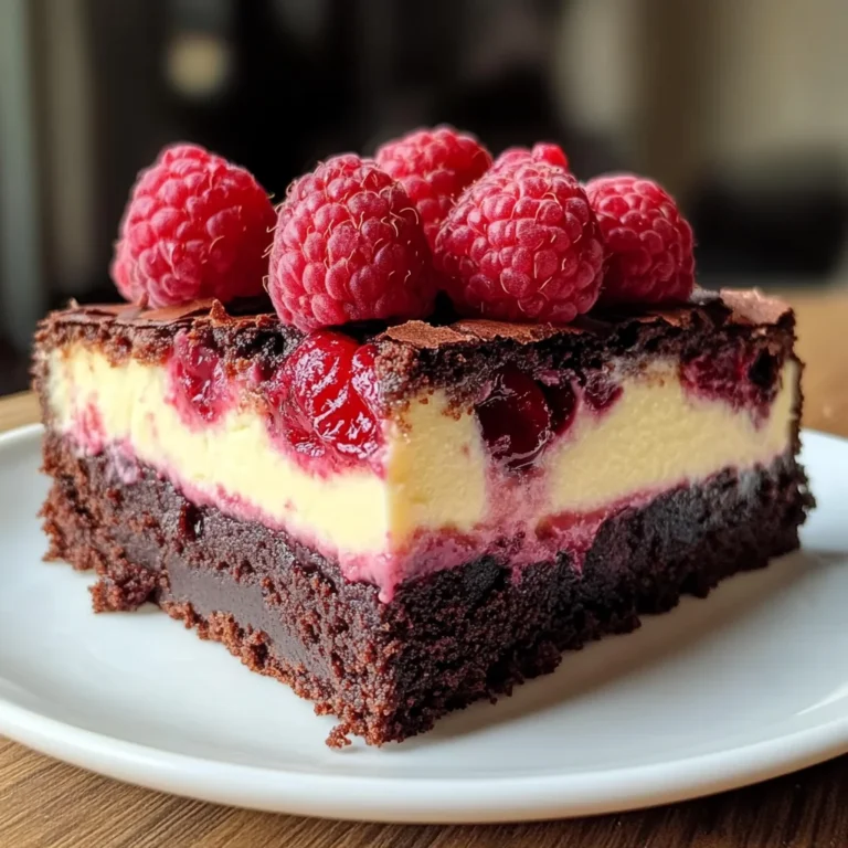 Himbeer-Brownie-Cheesecake: Ein Genuss für jeden Anlass!