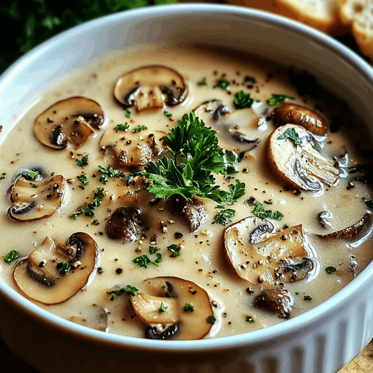 Hüttenkäse-Pilzsuppe: Ein Unglaubliches Ultimates Rezept für Pilzliebhaber