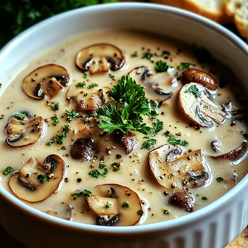 Hüttenkäse-Pilzsuppe: Ein Unglaubliches Ultimates Rezept für Pilzliebhaber