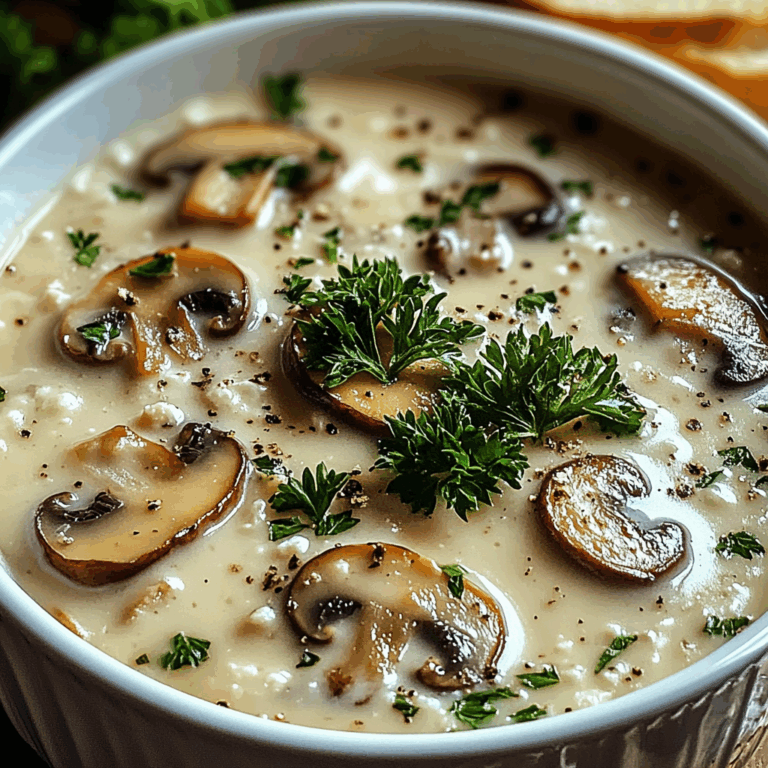 Hüttenkäse-Pilzsuppe: Ein Unglaubliches Ultimates Rezept für Pilzliebhaber