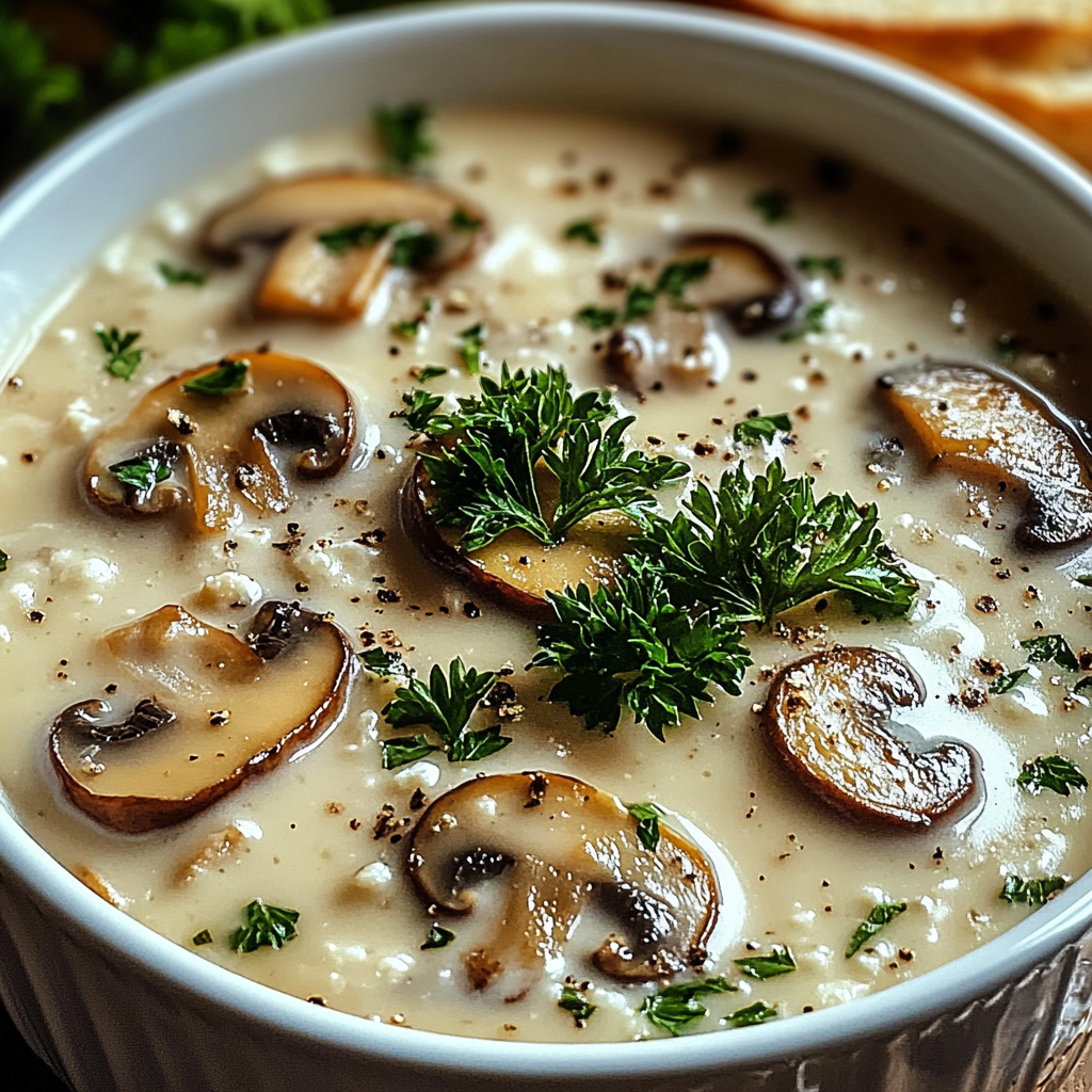 Hüttenkäse-Pilzsuppe: Ein Unglaubliches Ultimates Rezept für Pilzliebhaber