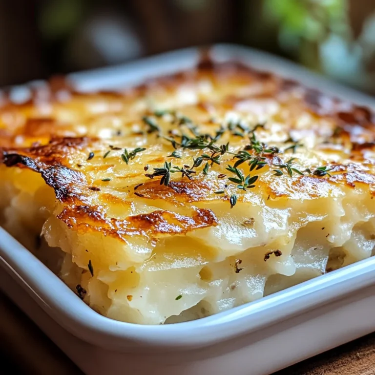 Hüttenkäse Kartoffelrösti Auflauf