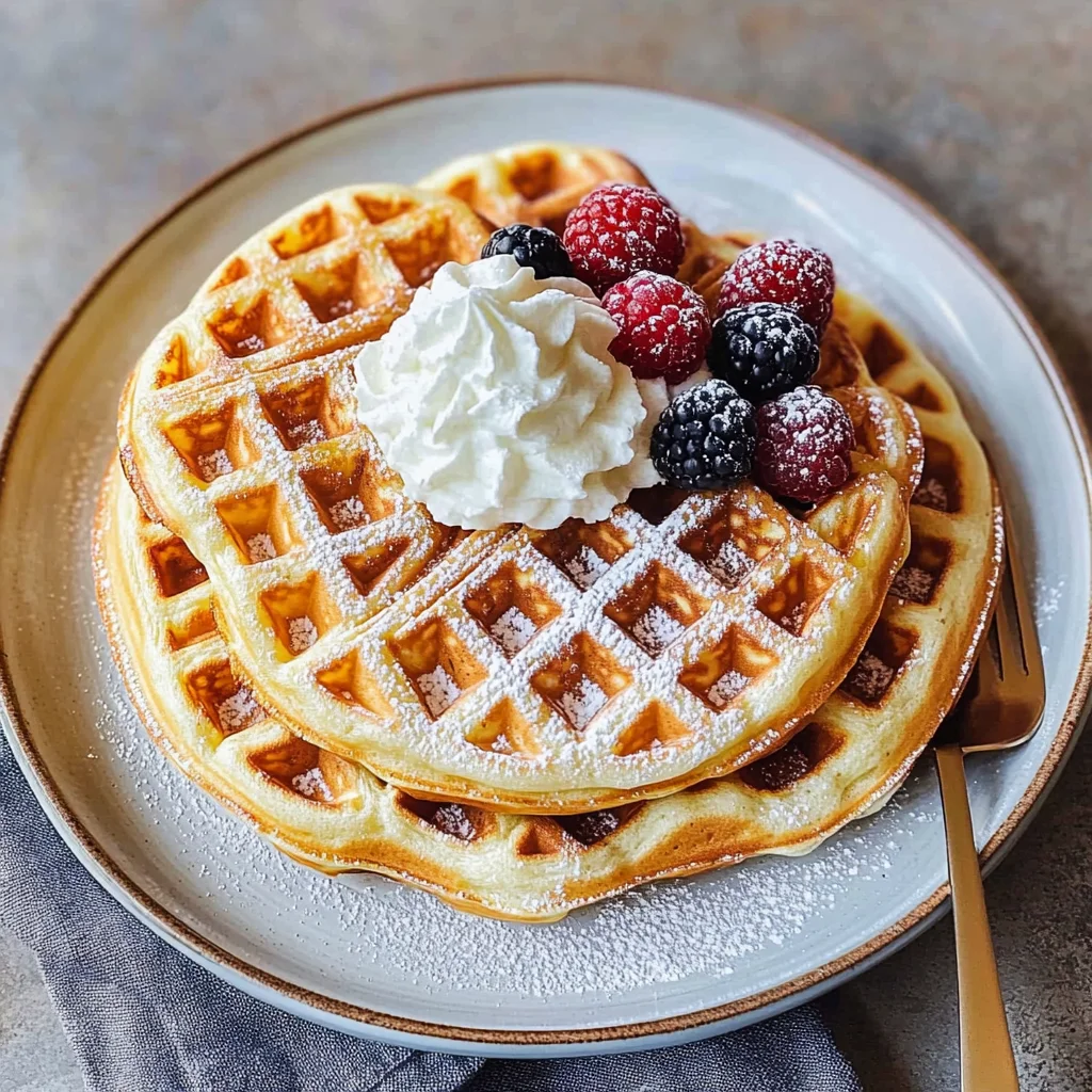 Joghurt-Waffeln