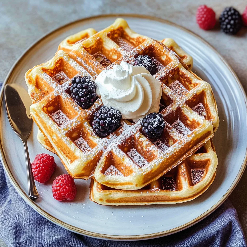 Joghurt-Waffeln