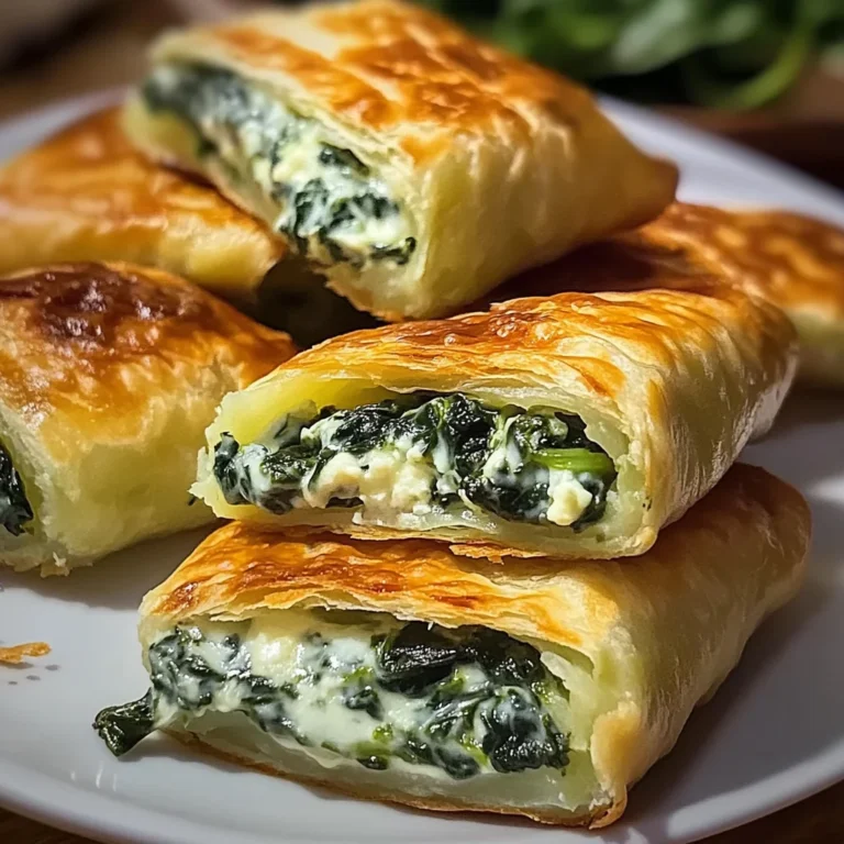 Kartoffeltaschen mit Spinat-Frischkäse-Füllung genießen!