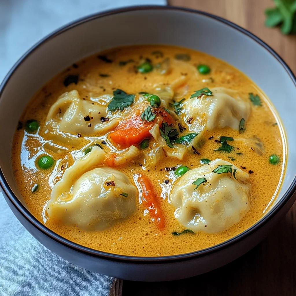 Kokosnuss-Curry-Suppe