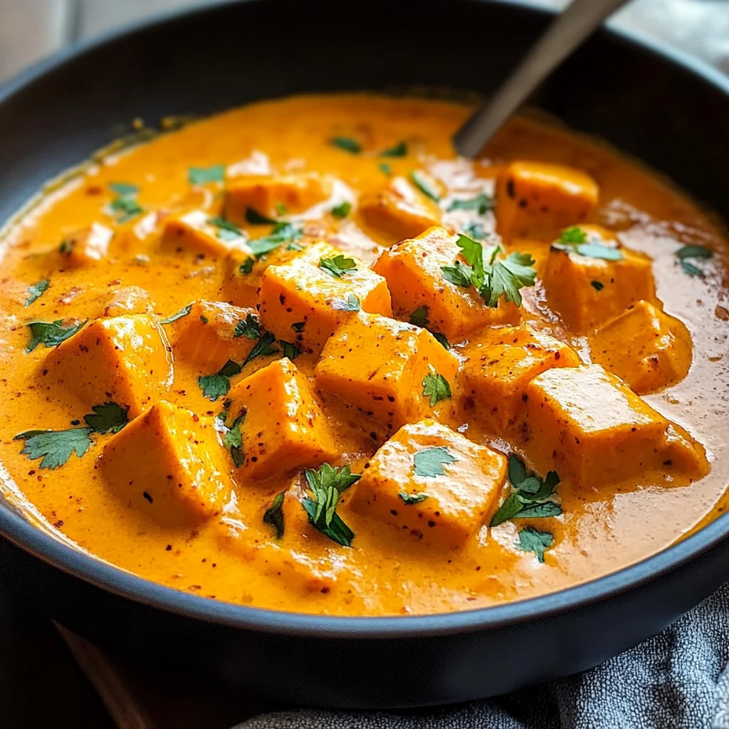 Kürbis-Curry mit Kokosmilch