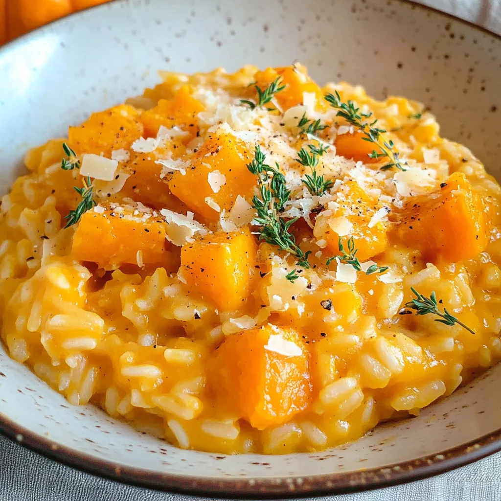 Kürbisrisotto
