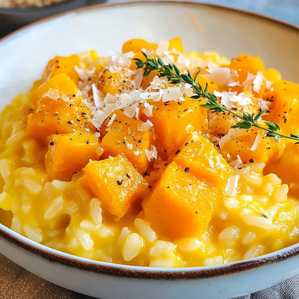 Kürbisrisotto