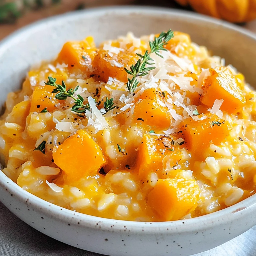 Kürbisrisotto