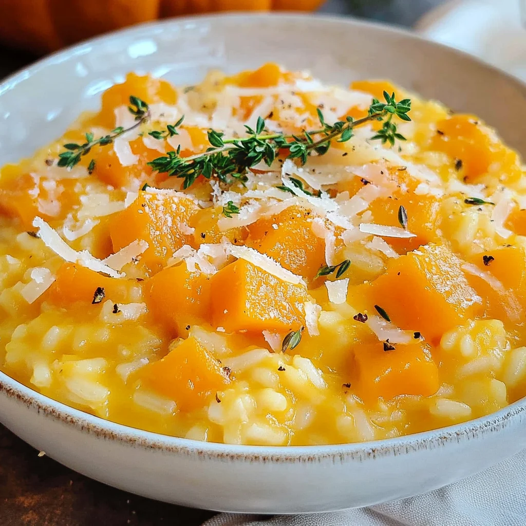 Kürbisrisotto