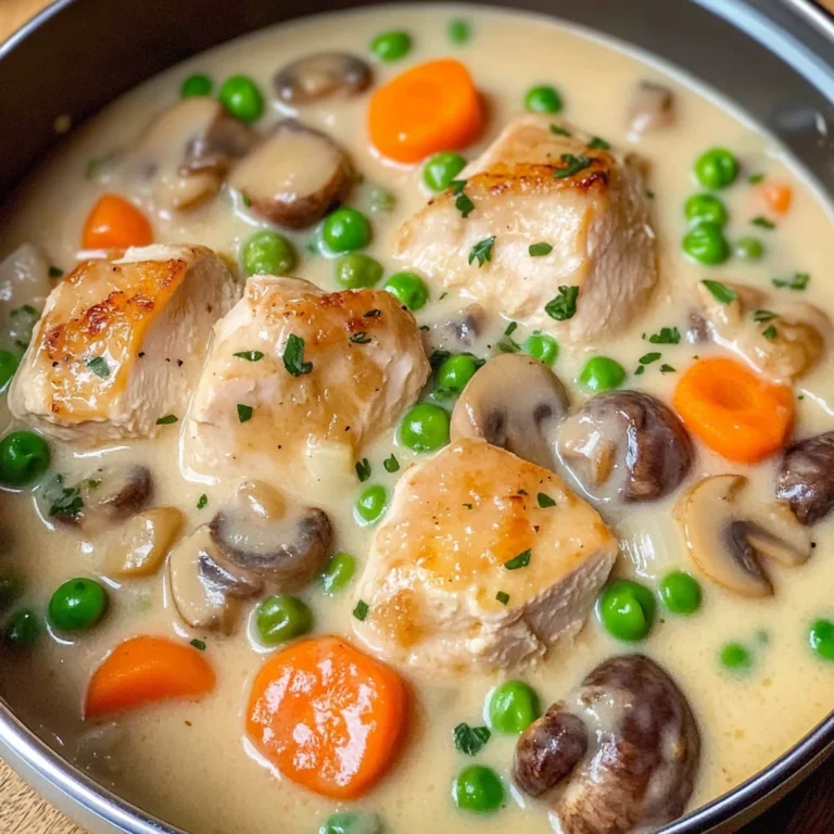 Omas Hühnerfrikassee - schnelles Rezept