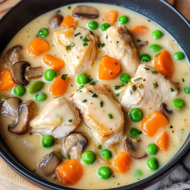 Omas Hühnerfrikassee - schnelles Rezept