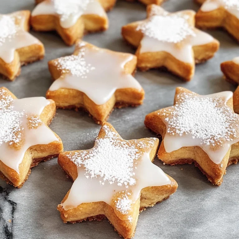Omas Zimtsterne Rezept - ganz weich & einfach backen