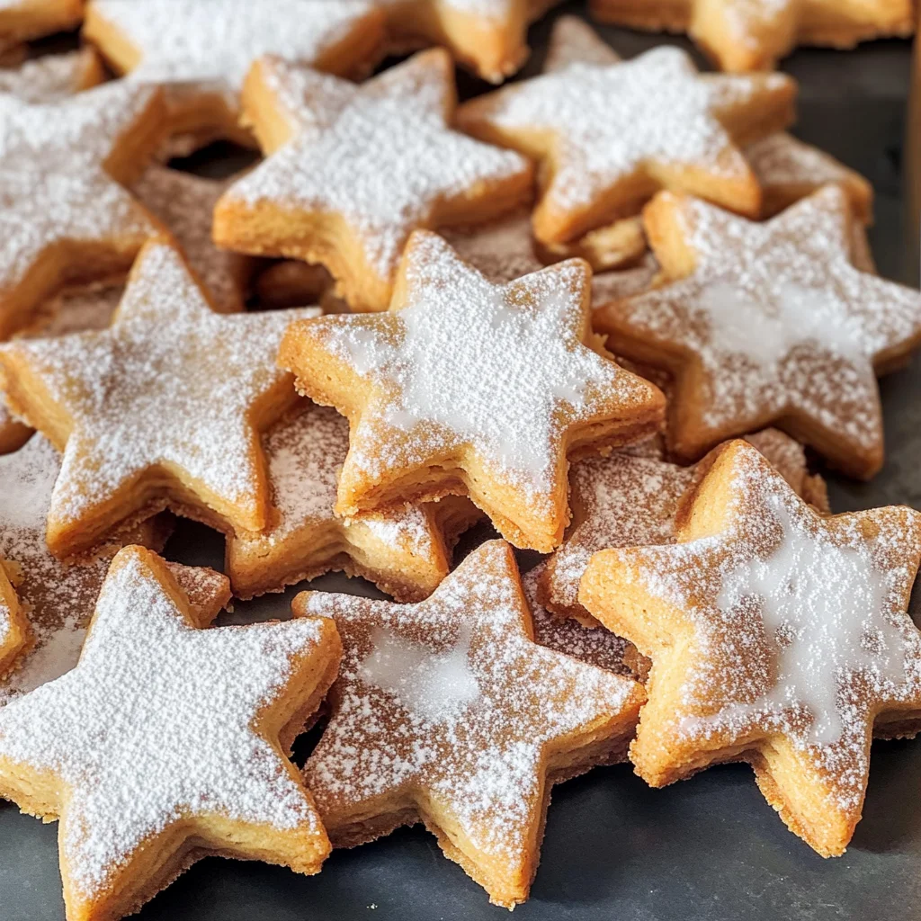 Omas Zimtsterne Rezept - ganz weich & einfach backen