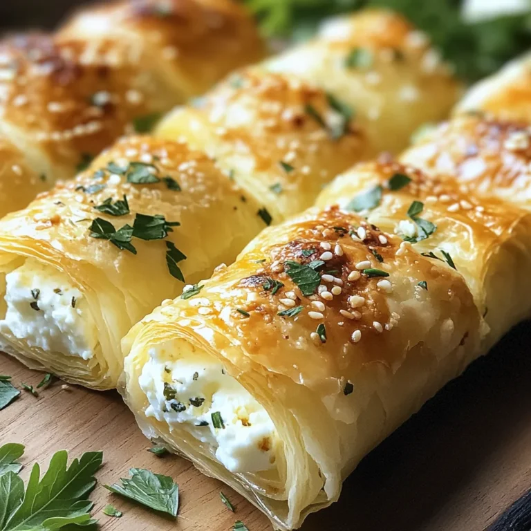 Oven Fried Feta Rolls