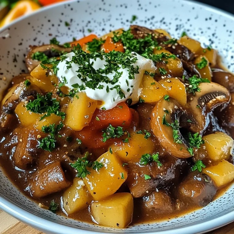 Pilzgulasch