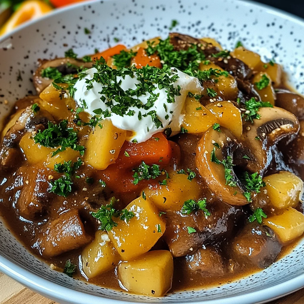 Pilzgulasch