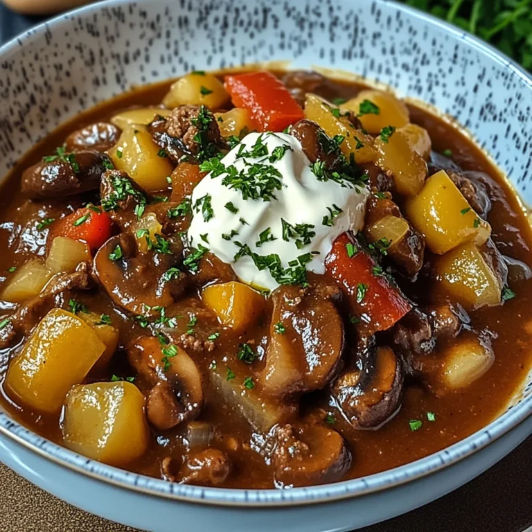 Pilzgulasch