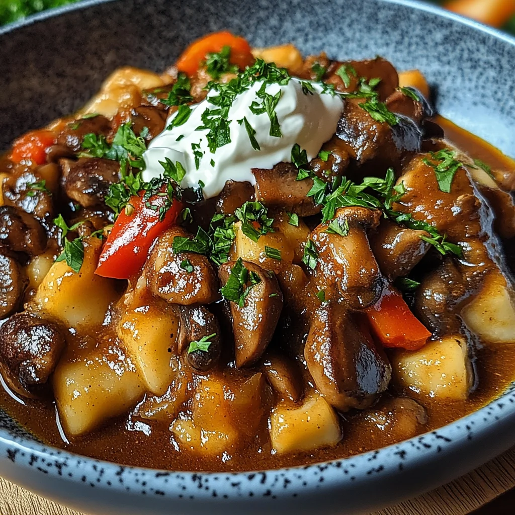 Pilzgulasch