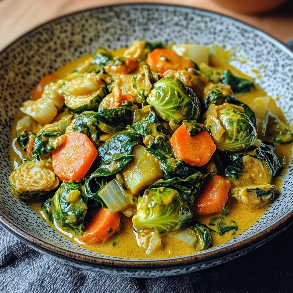 Rosenkohl-Curry