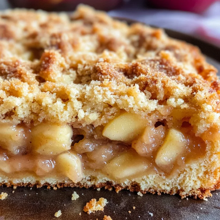 Schneller Apfelkuchen mit Streusel & Apfelmus – so saftig!