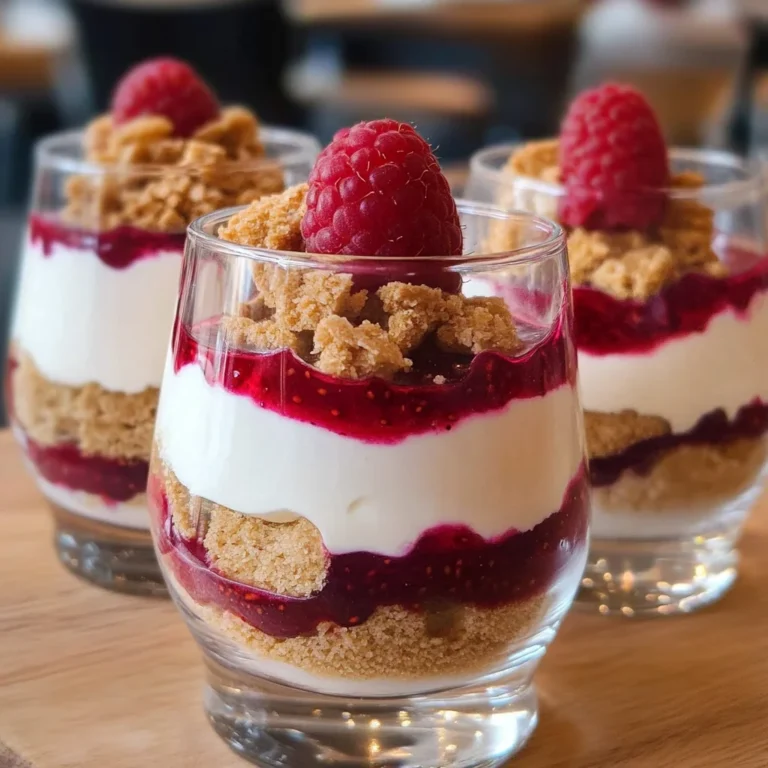 Spekulatius Dessert mit Himbeeren – Nachtisch zu Weihnachten