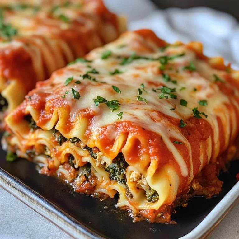 Vegane Lasagne Rollen