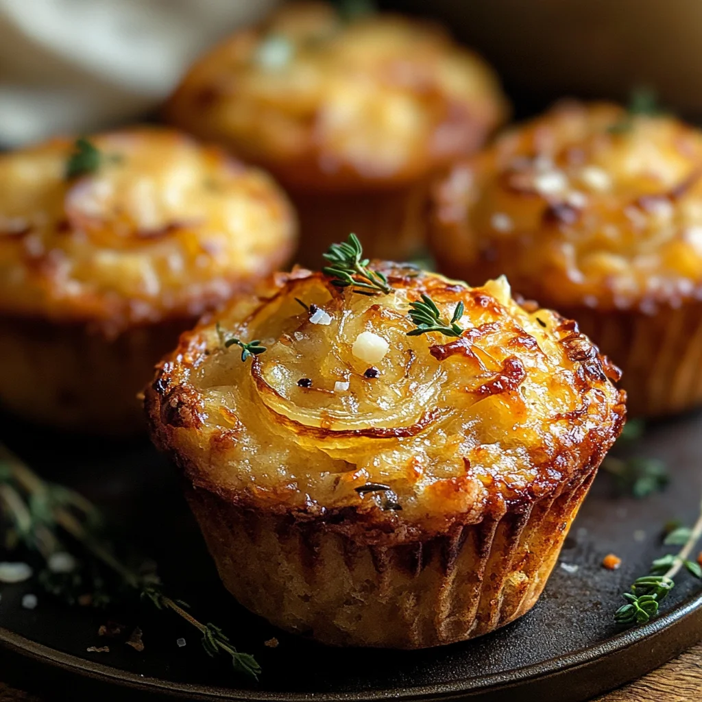 Zwiebelkuchenmuffins