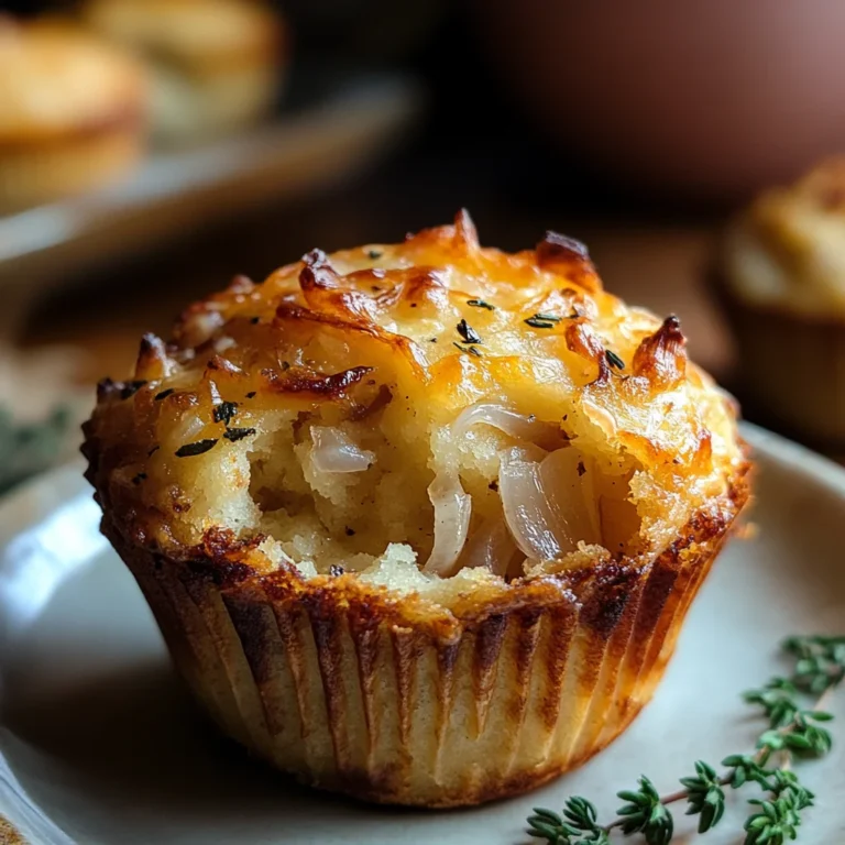 Zwiebelkuchenmuffins