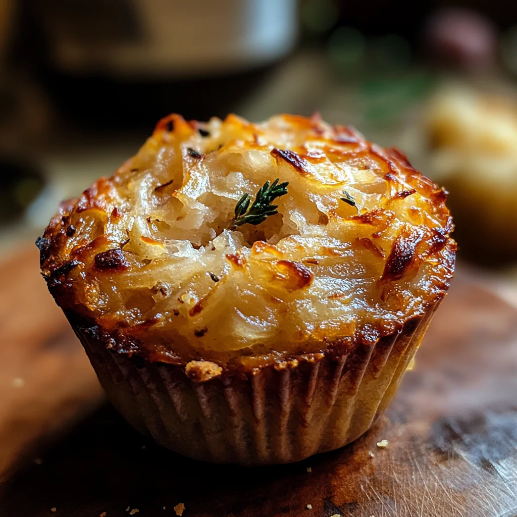 Zwiebelkuchenmuffins